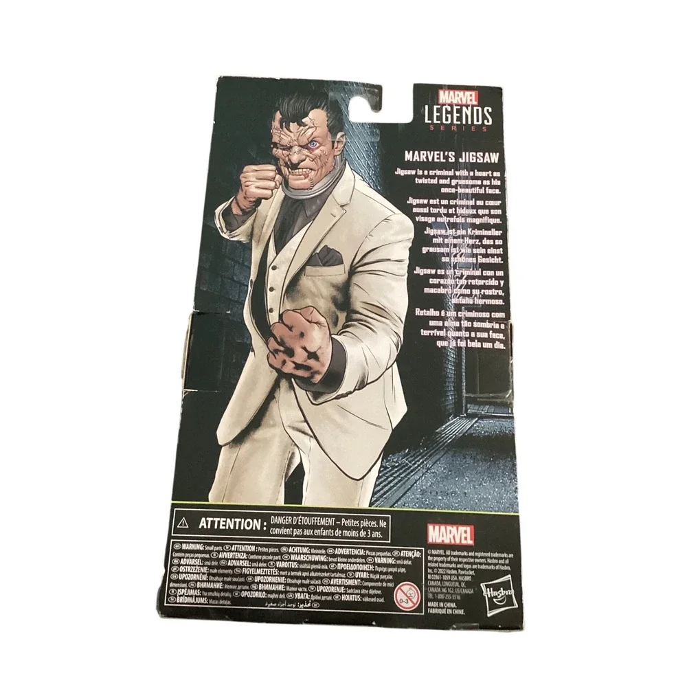 Marvel Legends Series Super Villains Marvel's Jigsaw Action Figure‎ Hasbro F3434